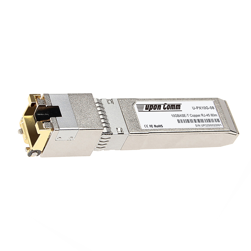 10GBASE-T Copper RJ-45 80m SFP+ Optical Transceiver